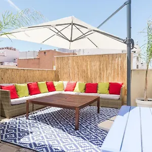 Ma2b-bright With Rooftops With Palms Near Old Town Apartamento